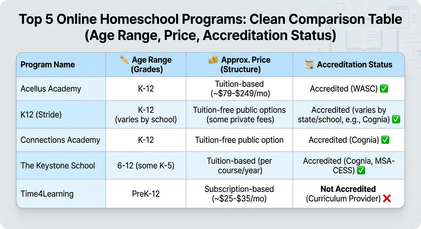 Best Online Homeschool Programs